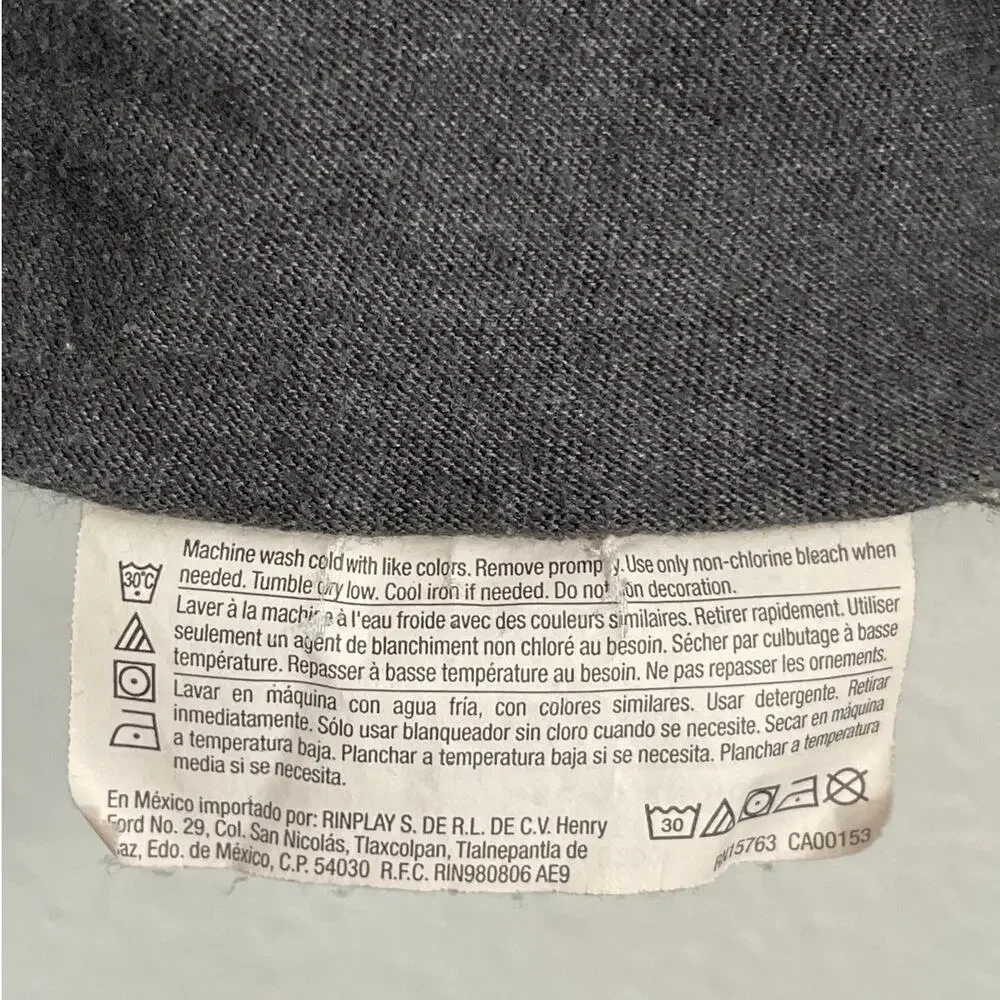 Champion Men's Classic Graphic Jersey Script Tee Shirt Gray Large - Picture 7 of 7